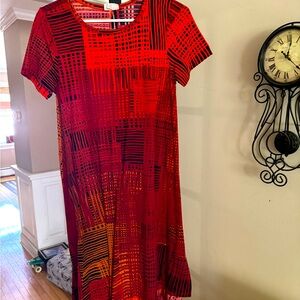 Lularoe t shirt dress. Only worn once.